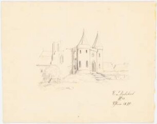 Kirchenruine und Schwert: Kirchenruine