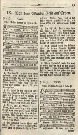 IX. Von dem Wandel Jesu auf Erden.