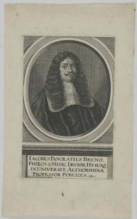 Bildnis des Iakobus Pancratius Bruno