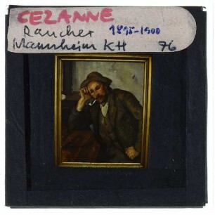 Cézanne, Raucher mit aufgestütztem Arm