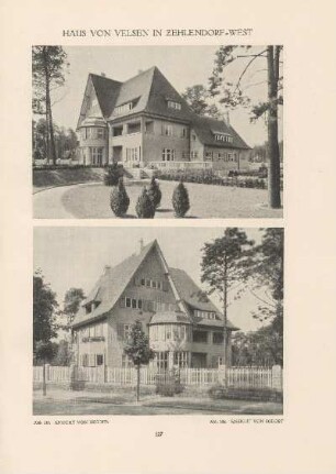 Ansicht von Norden ; Ansicht von Südost