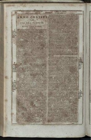 Anno Christi 1542. Pauli Papae III. Anno VIII. Caroli V. Rom. Imperat. Anno 22