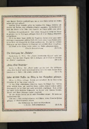 Ueber 40 000 Russen im März in den Karpathen gefangen.
