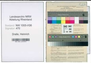 Entnazifizierung Heinrich Dralle , geb. 18.12.1900 (Gelderheber)