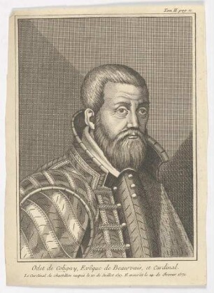 Bildnis des Odet de Coligny