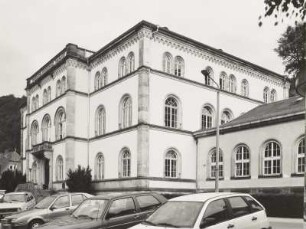Tharandt. Hauptgebäude der Fachrichtung Forstwissenschaften an der TU Dresden (Fakultät Umweltwissenschaften). Außenansicht