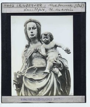 Leinberger, Madonna (Landshut) : Detail