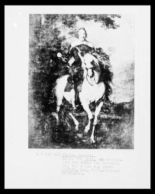 Reiterbildnis des Francesco Moncada, Marquis d'Aytona