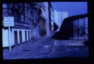 Diapositiv: Sebastianstraße, November 1989