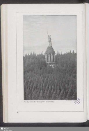 Das Herrmannsdenkmal auf der Grotenburg