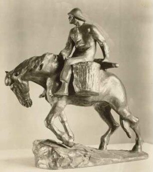 Fischer auf Pferd (Crevettenfischer aus Nieuport)