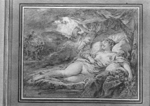 Schlafende junge Frau