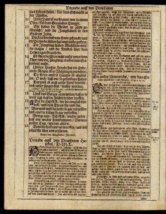 Vorrede auff den Propheten Hesekiel/ D. M. L.