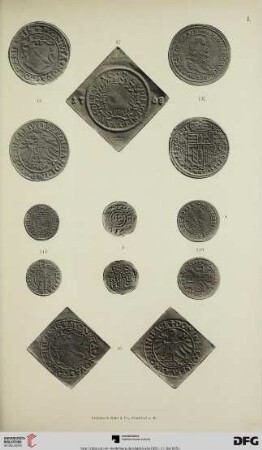Tafel I-VII