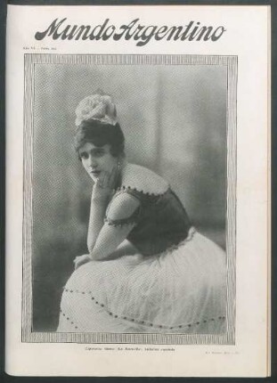 Esperanza Alonso (La Maravilla), bailarina española [Fotografía]