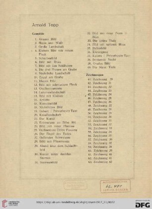 Zeichnungen (Nr. 41-81)