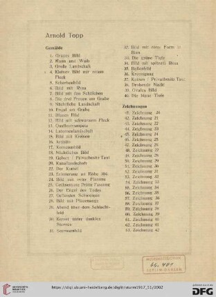 Zeichnungen (Nr. 41-81)