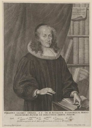 Bildnis des Philippus Iacobus Spener