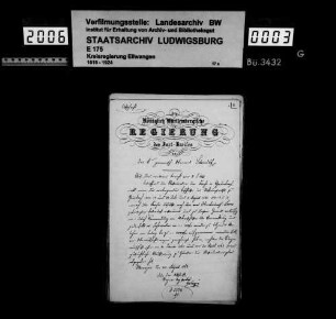Schuldenwesen der Stiftungspflege bzw. Kirchengemeinde Grunbach