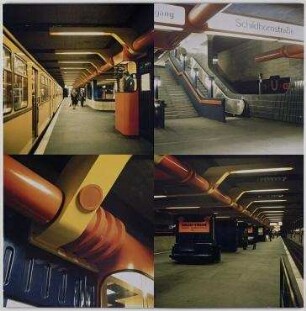 U-Bahnhof Schloßstraße. Berlin-Steglitz, Schloßstraße