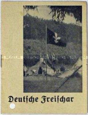 Flugschrift der Deutschen Freischar mit Mitgliederwerbung
