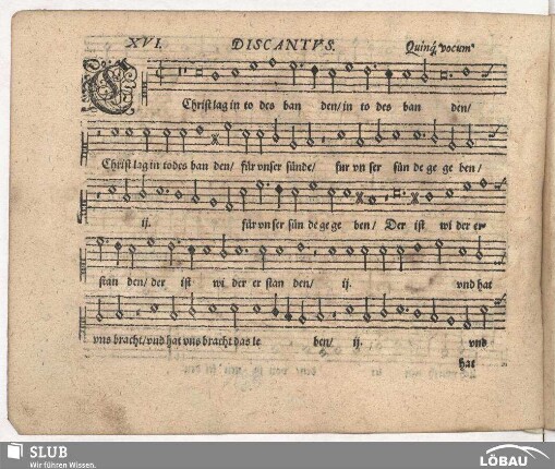 XVI. Christ lag in todes banden