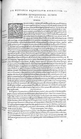 Historia Quinquagesima Octava. De Sparo
