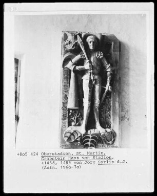 Epitaph des Hans von Stadion