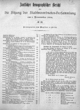 No 32, 1. November 1894