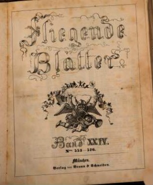 Fliegende Blätter. 24 = Nr. 553 - 576. [1856]