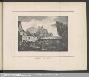 Ranstädter Thor. 1775