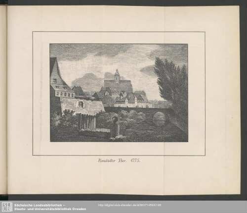 Ranstädter Thor. 1775