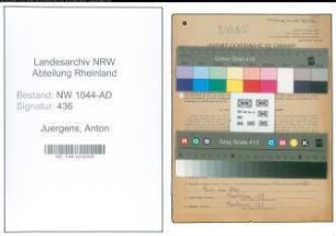 Entnazifizierung Anton Juergens , geb. 02.10.1914 (Angestellter)