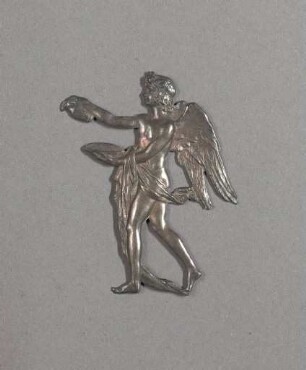 Figurenbeschlag in Form eines geflügelten Jünglings