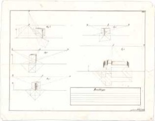 Reiffenstuel, Michael; Studienblätter - Geometrische Figuren (Perspektiven)
