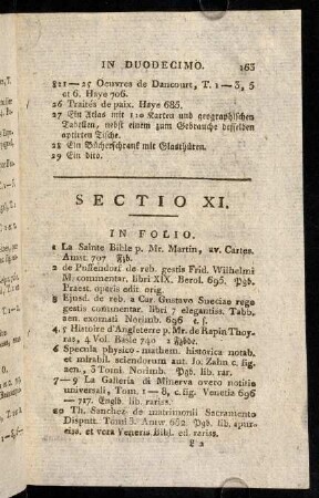 163-194, Sectio XI.