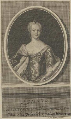 Bildnis von Louise, Prinzessin von Dänemark