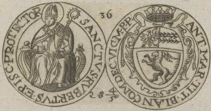 Bildnis des Sanctus Rudbertus
