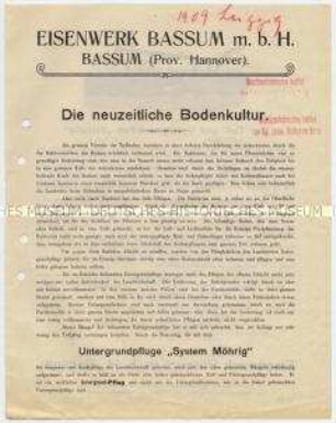 Die neuzeitliche Bodenkultur