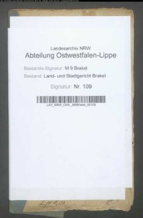 Erblasser: Happe, Johannes; Erblasser: Happe, Eleonore, geb. Schröder:
