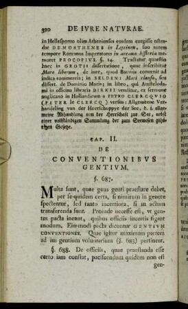 Cap. II. De Conventionibus Gentium