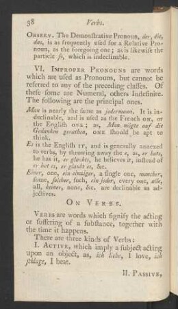 On Verbs.