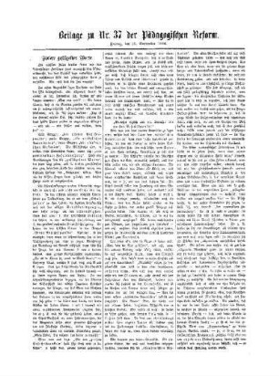 Unsere geflügelten Worte : Beilage zu No. 37 der Pädagogischen Reform