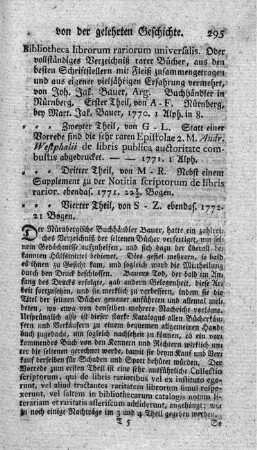 Bibliotheca librorum rariorum universalis. T.1-4.