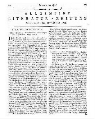 [Müller, Johannes von]: Deutschlands Erwartungen vom Fürstenbunde. - [S.l.], 1788