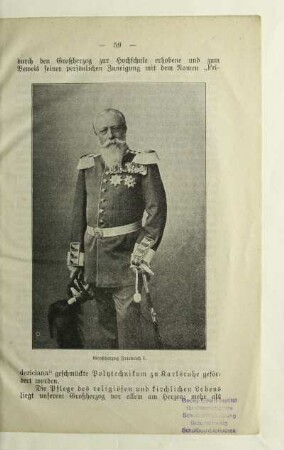 Großherzog Friedrich I.