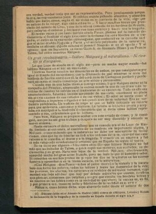 Un gran revolucionario. : Isidoro Máiquez y el naturalismo. - Ni rivales ni discipulos.