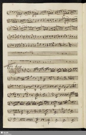 607. Aria: Vorrei punirti indegno / Anfossi, P.