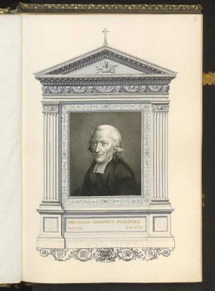 [Bildnis des Superintendenten Johann Adolph Schlegel (1721-1793)]