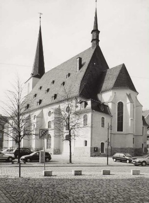 Weimar, Herderplatz. Stadtkirche St. Peter und Paul (sog. Herderkirche)